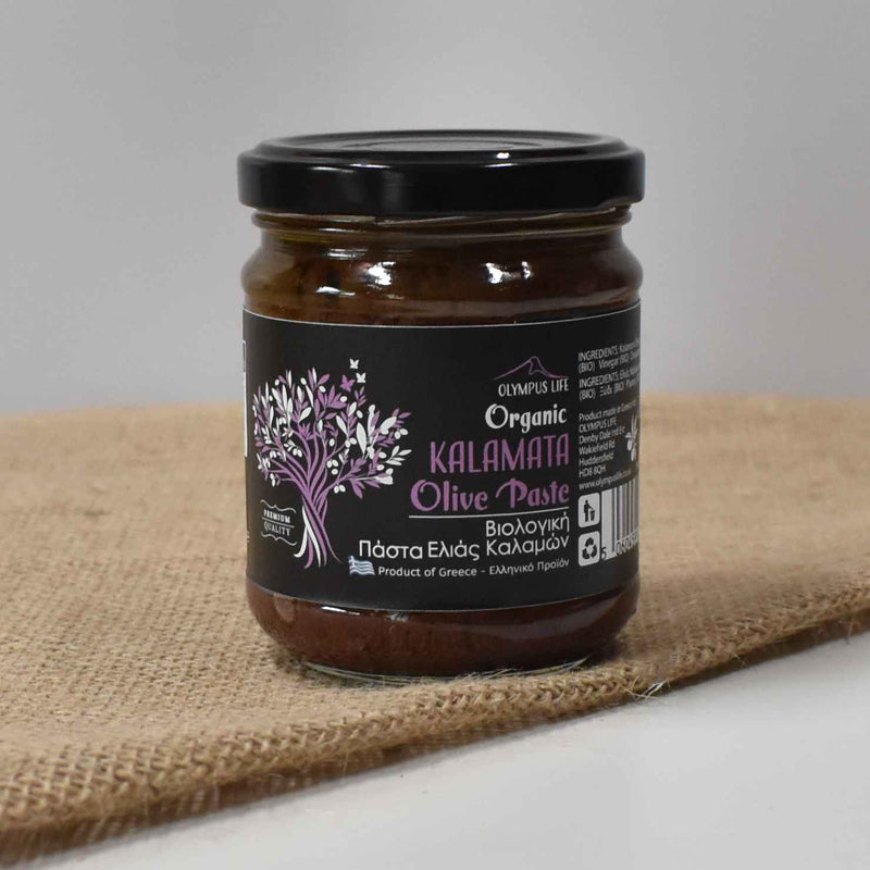 Greek Organic Kalamata Olive Paste 195g