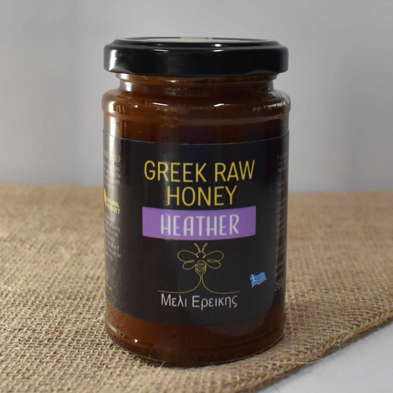 Greek Raw Honey SPECIAL OFFER 4 Jars of Honey + Honey Dipper