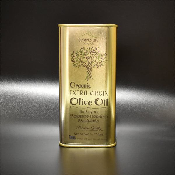 Organic Greek Extra Virgin Olive Oil 500ml